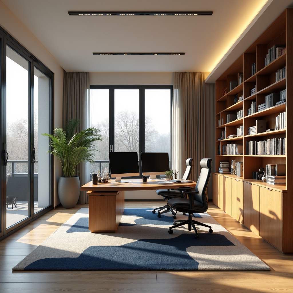 Spațiu de lucru modern al echipei Infvics, luminos și organizat